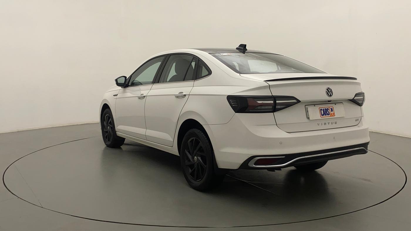 2023 Volkswagen VIRTUS GT PLUS TSI 1.5 EVO DSG, Petrol, Automatic, 9,766 km, Left Back Diagonal