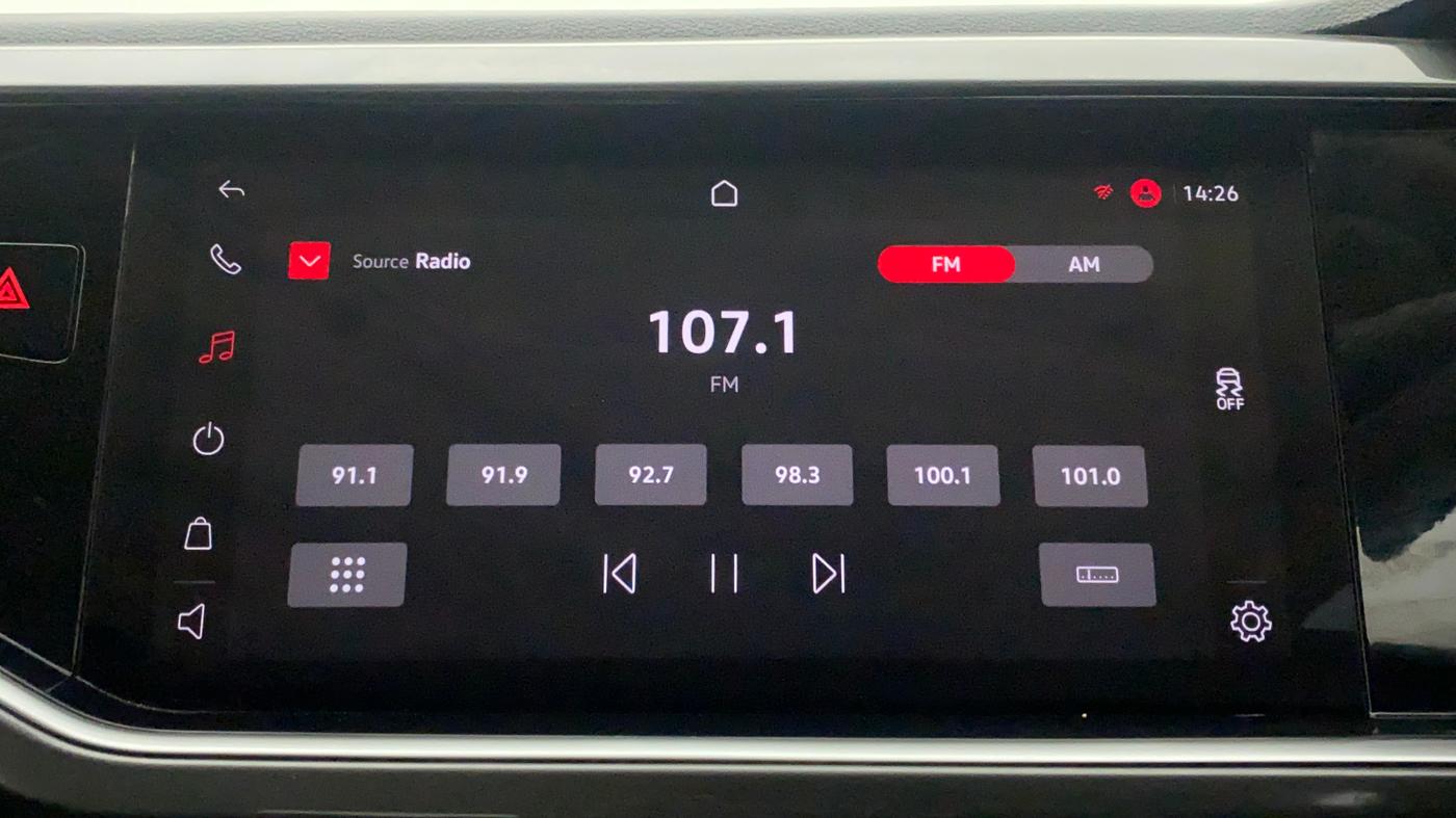2023 Volkswagen VIRTUS GT PLUS TSI 1.5 EVO DSG, Petrol, Automatic, 9,766 km, Infotainment System