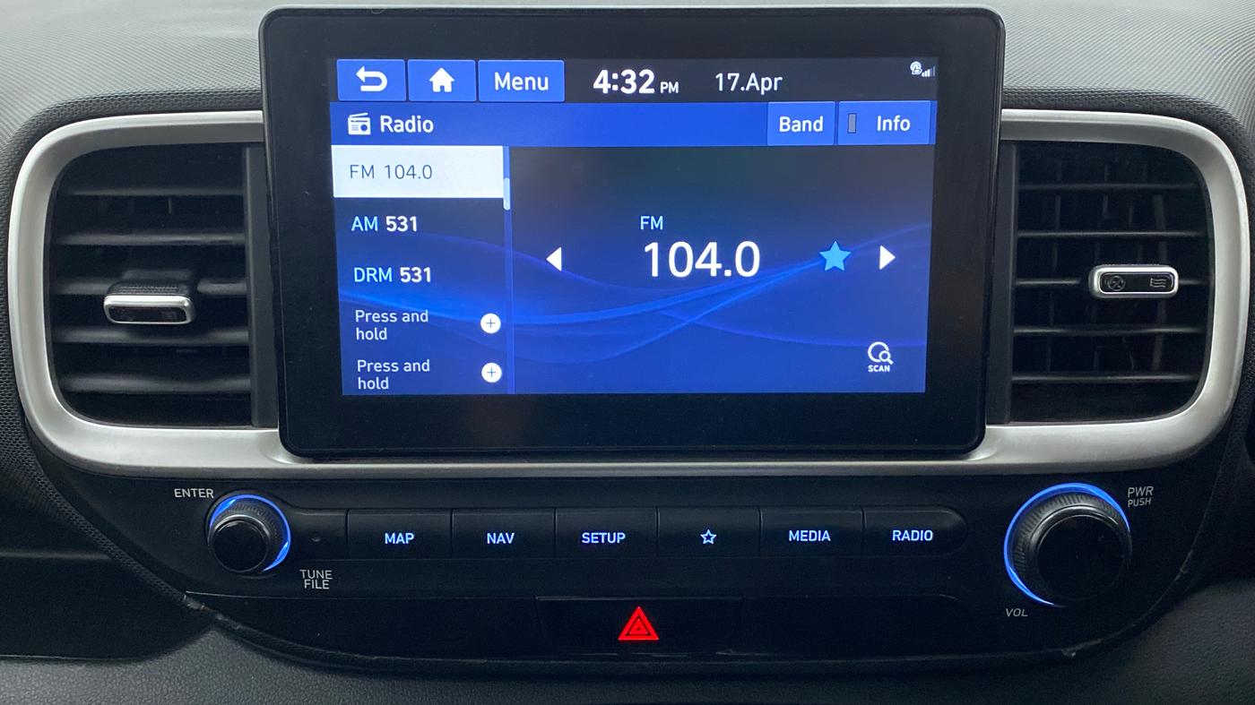 2019 Hyundai VENUE SX PLUS 1.0 TURBO DCT, Petrol, Automatic, 36,675 km, Infotainment System