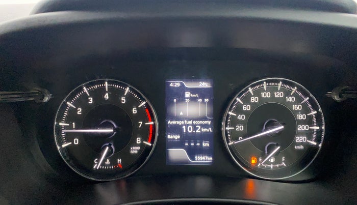 2022 Maruti Baleno ALPHA PETROL 1.2, Petrol, Manual, 55,882 km, Odometer Image