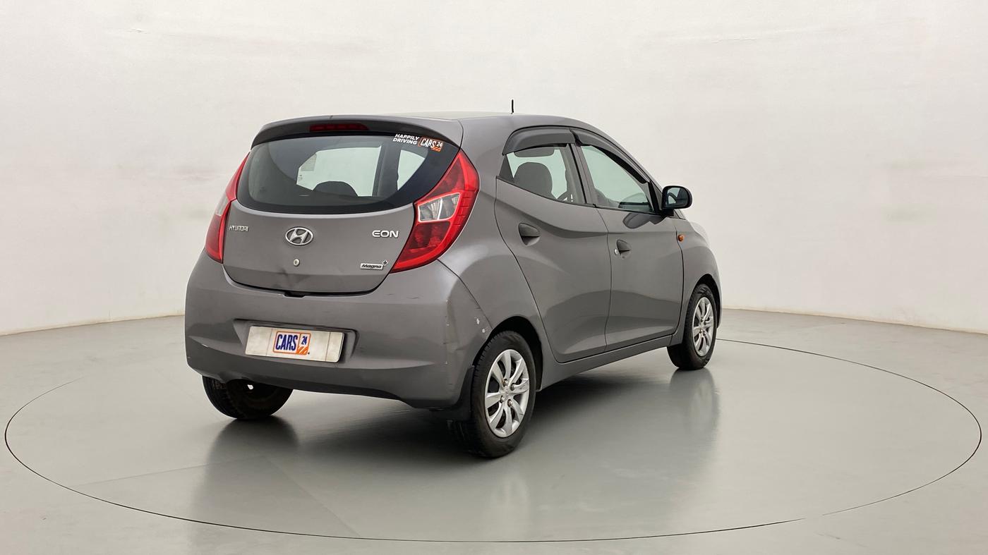 2012 Hyundai Eon MAGNA PLUS, Petrol, Manual, 76,556 km, Right Back Diagonal