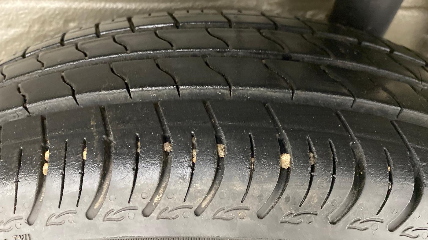 2021 Maruti S PRESSO VXI PLUS AGS, Petrol, Automatic, 10,801 km, Left Rear Tyre Tread