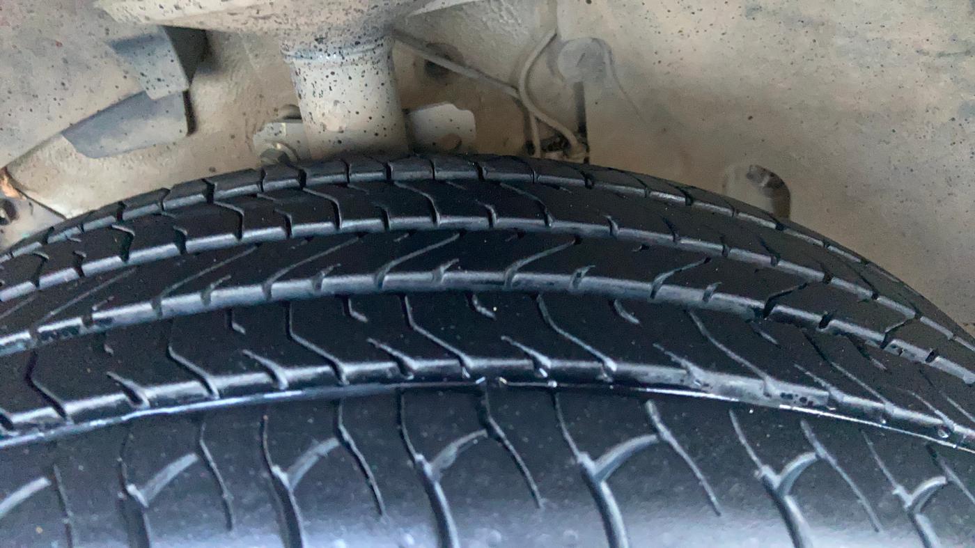 2021 Renault Duster RXZ 1.5 PETROL MT, Petrol, Manual, 1,10,497 km, Left Front Tyre Tread