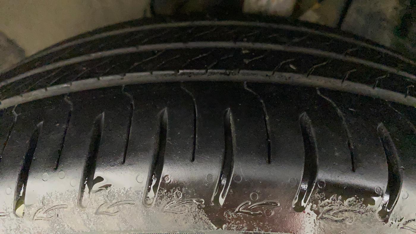 2023 Tata ALTROZ XZ PLUS I-TURBO PETROL, Petrol, Manual, 3,740 km, Left Front Tyre Tread