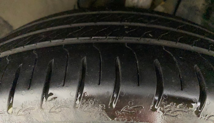 2023 Tata ALTROZ XZ PLUS I-TURBO PETROL, Petrol, Manual, 3,740 km, Left Front Tyre Tread