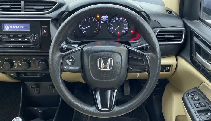 2019 Honda Amaze 1.2 SMT I VTEC, Petrol, Manual, 65,987 km, Steering Wheel Close Up