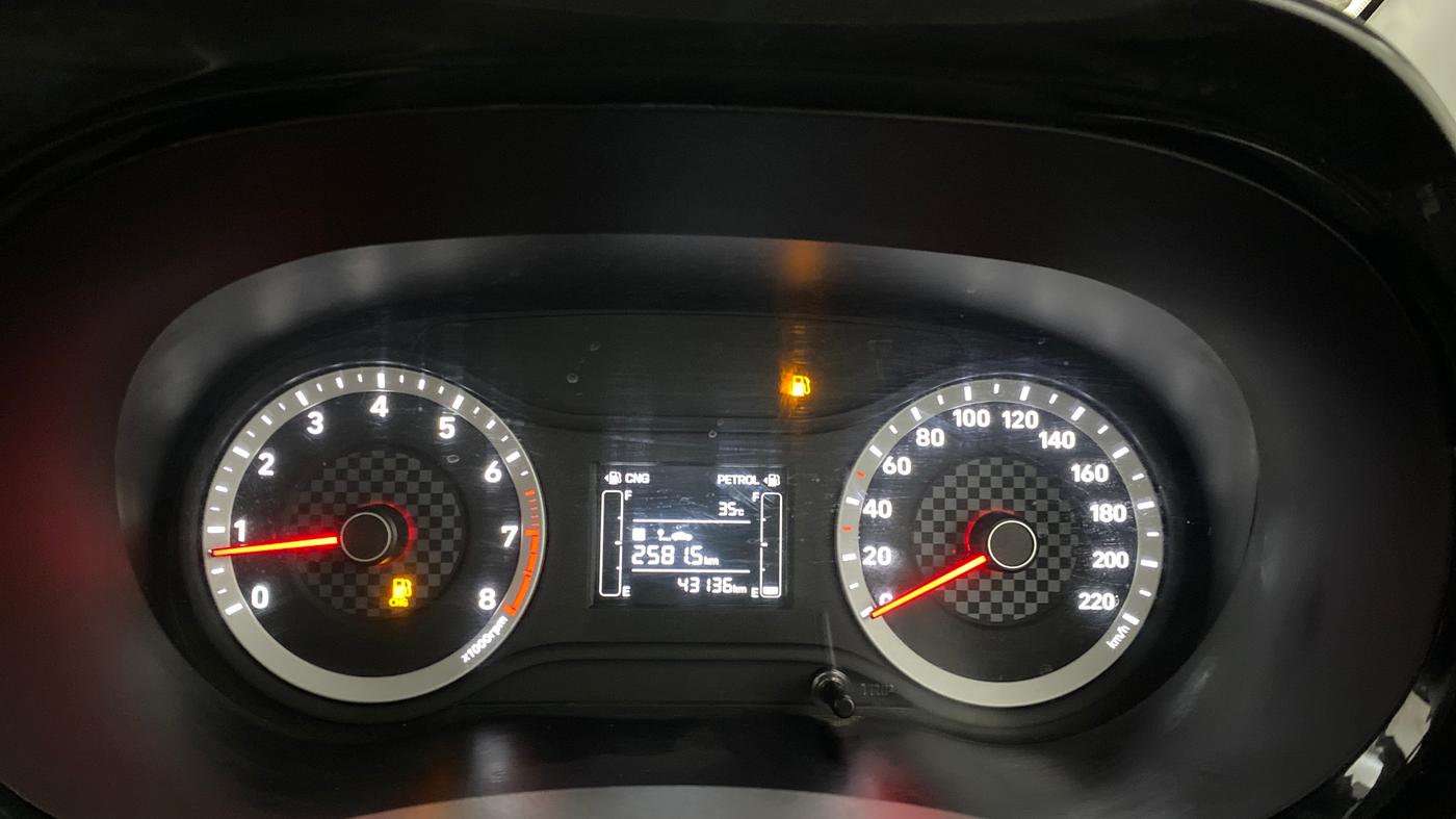 2022 Hyundai GRAND I10 NIOS SPORTZ 1.2 KAPPA VTVT CNG, CNG, Manual, 43,136 km, Odometer Image