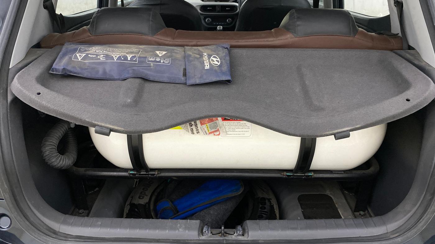 2022 Hyundai GRAND I10 NIOS SPORTZ 1.2 KAPPA VTVT CNG, CNG, Manual, 43,136 km, Boot Inside