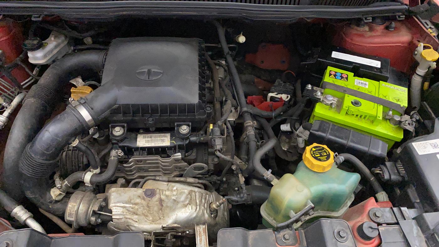 2020 Tata NEXON XM SUNROOF PETROL, Petrol, Manual, 27,588 km, Engine View - Left
