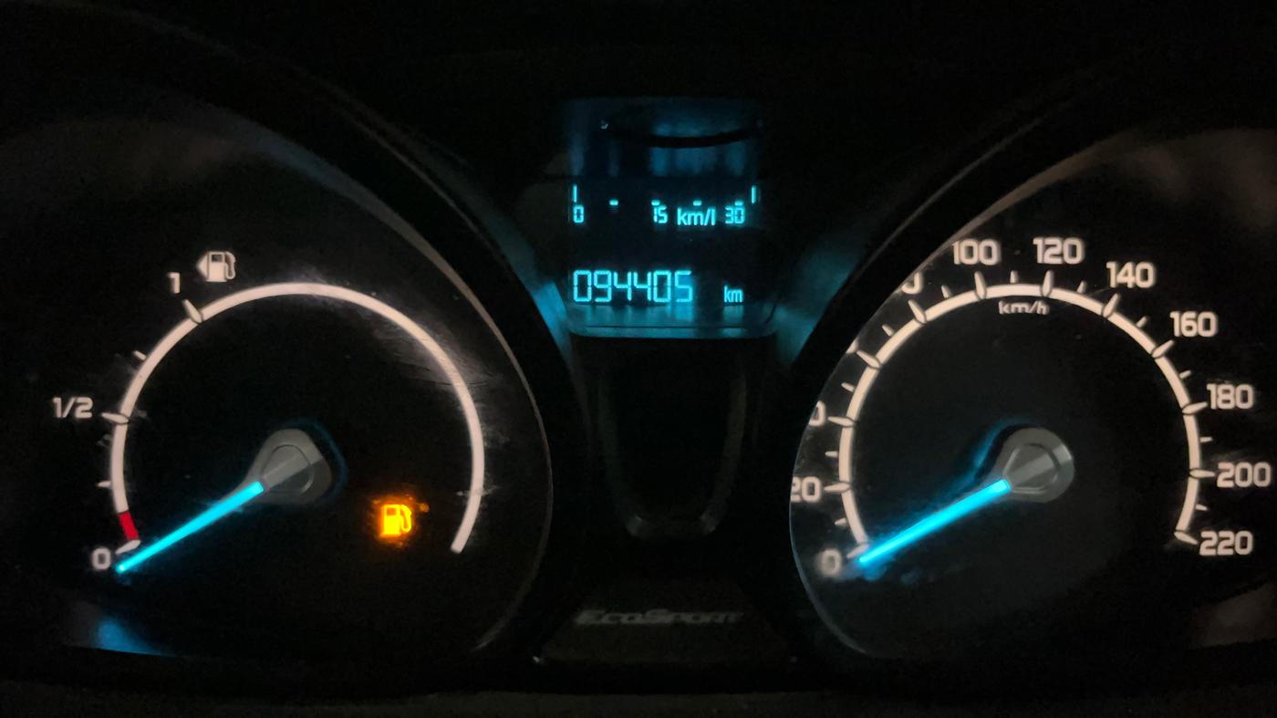 2014 Ford Ecosport AMBIENTE 1.5L PETROL, Petrol, Manual, 94,518 km, Odometer Image