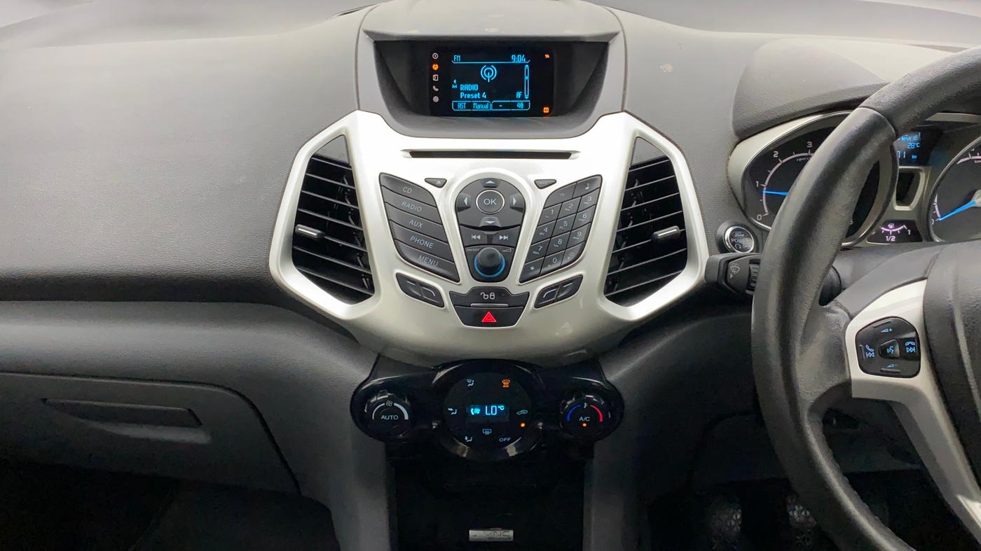 2016 Ford Ecosport TITANIUM+ 1.5L DIESEL, Diesel, Manual, 1,19,063 km, Air Conditioner