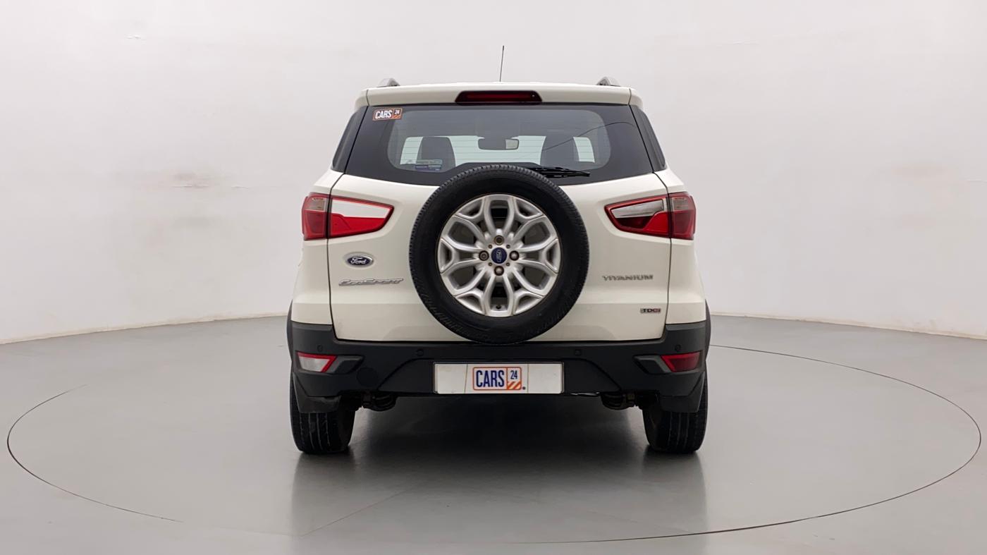 2016 Ford Ecosport TITANIUM+ 1.5L DIESEL, Diesel, Manual, 1,19,063 km, Back/Rear