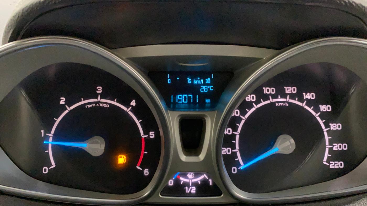 2016 Ford Ecosport TITANIUM+ 1.5L DIESEL, Diesel, Manual, 1,19,063 km, Odometer Image