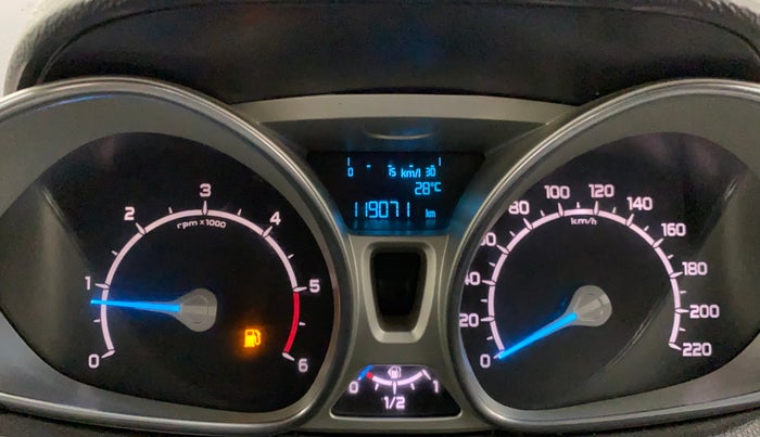 2016 Ford Ecosport TITANIUM+ 1.5L DIESEL, Diesel, Manual, 1,19,063 km, Odometer Image