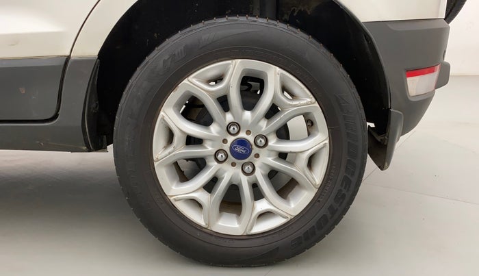 2016 Ford Ecosport TITANIUM+ 1.5L DIESEL, Diesel, Manual, 1,19,063 km, Left Rear Wheel