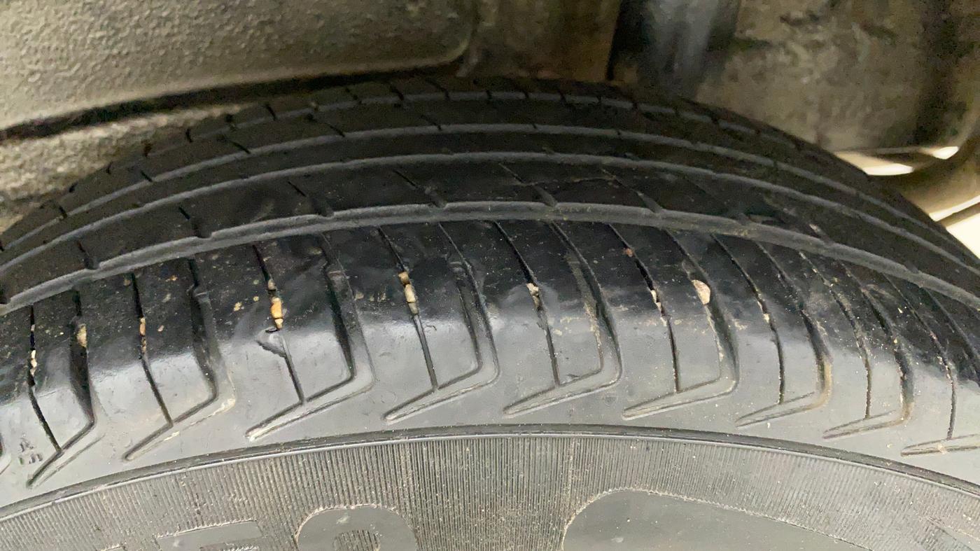 2022 Maruti New Wagon-R LXI CNG (O) 1.0, CNG, Manual, 44,232 km, Left Rear Tyre Tread