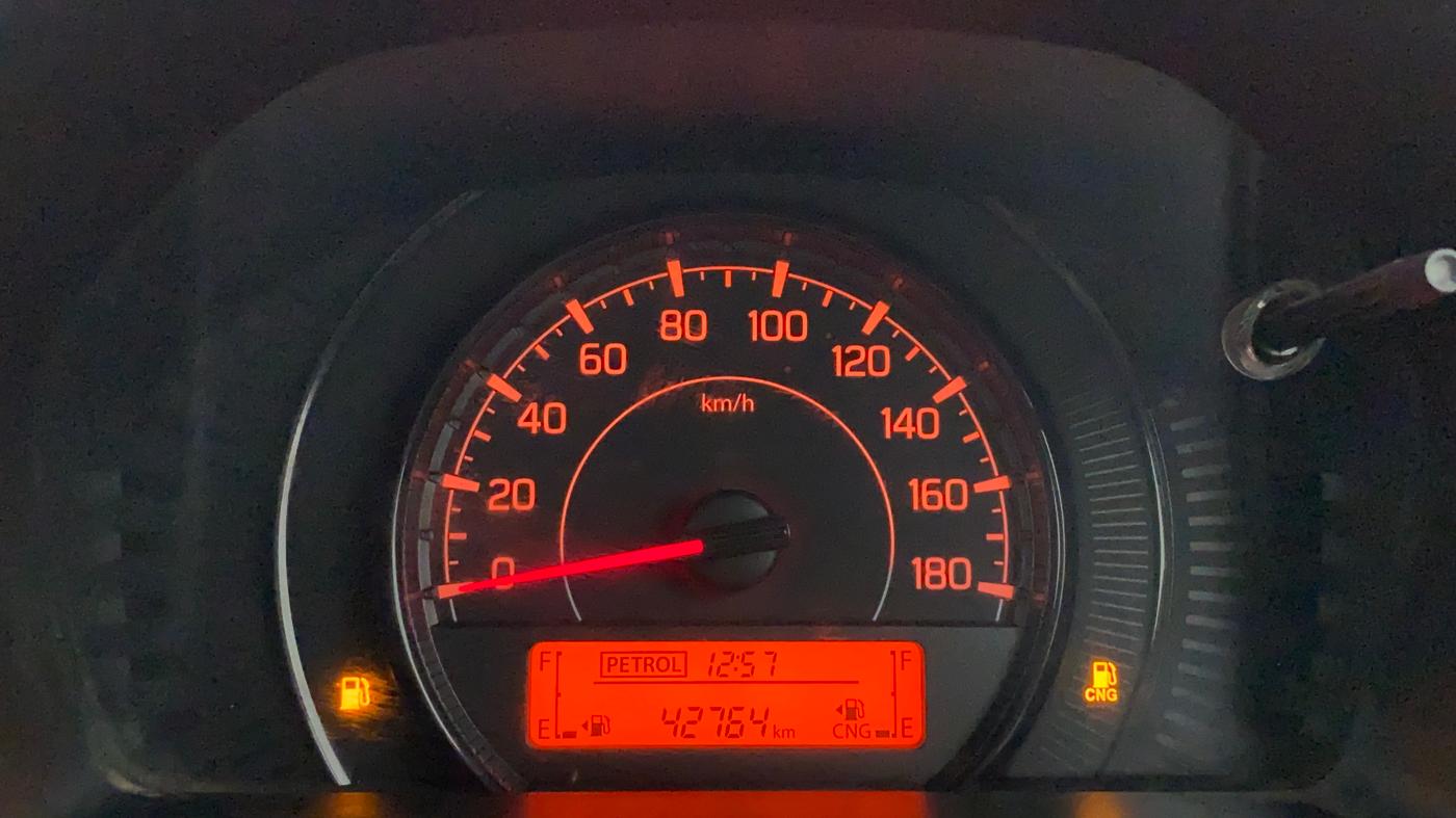 2022 Maruti New Wagon-R LXI CNG (O) 1.0, CNG, Manual, 44,232 km, Odometer Image