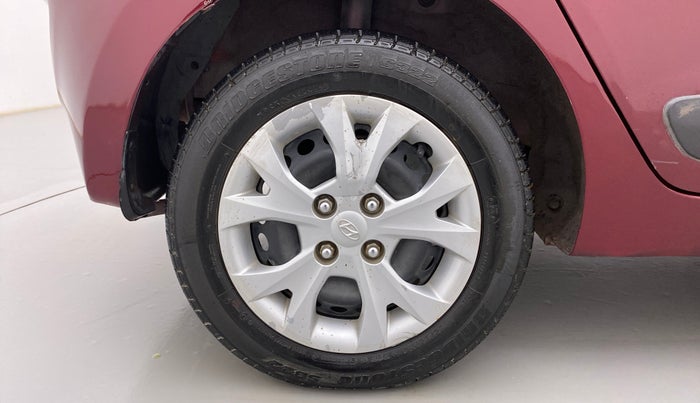 2013 Hyundai Grand i10 SPORTZ 1.2 KAPPA VTVT, Petrol, Manual, 87,782 km, Right Rear Wheel