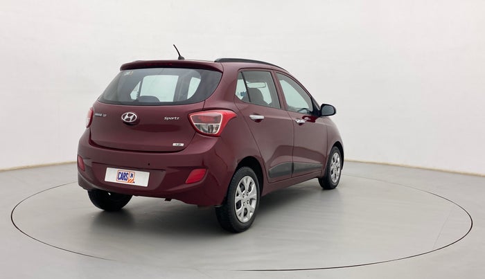 2013 Hyundai Grand i10 SPORTZ 1.2 KAPPA VTVT, Petrol, Manual, 87,782 km, Right Back Diagonal