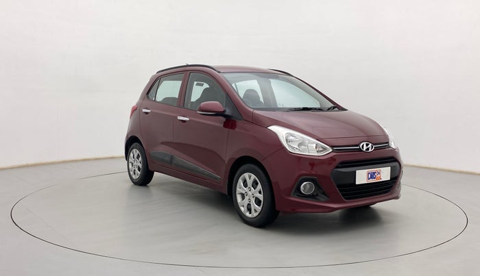 2013 Hyundai Grand i10 SPORTZ 1.2 KAPPA VTVT, Petrol, Manual, 87,782 km, Right Front Diagonal