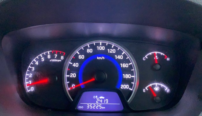 2018 Hyundai Grand i10 SPORTZ 1.2 KAPPA VTVT, Petrol, Manual, 35,225 km, Odometer Image