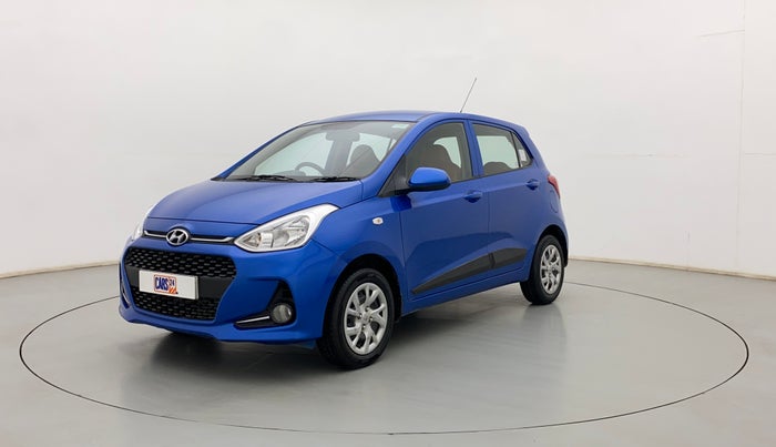 2018 Hyundai Grand i10 SPORTZ 1.2 KAPPA VTVT, Petrol, Manual, 35,225 km, Left Front Diagonal