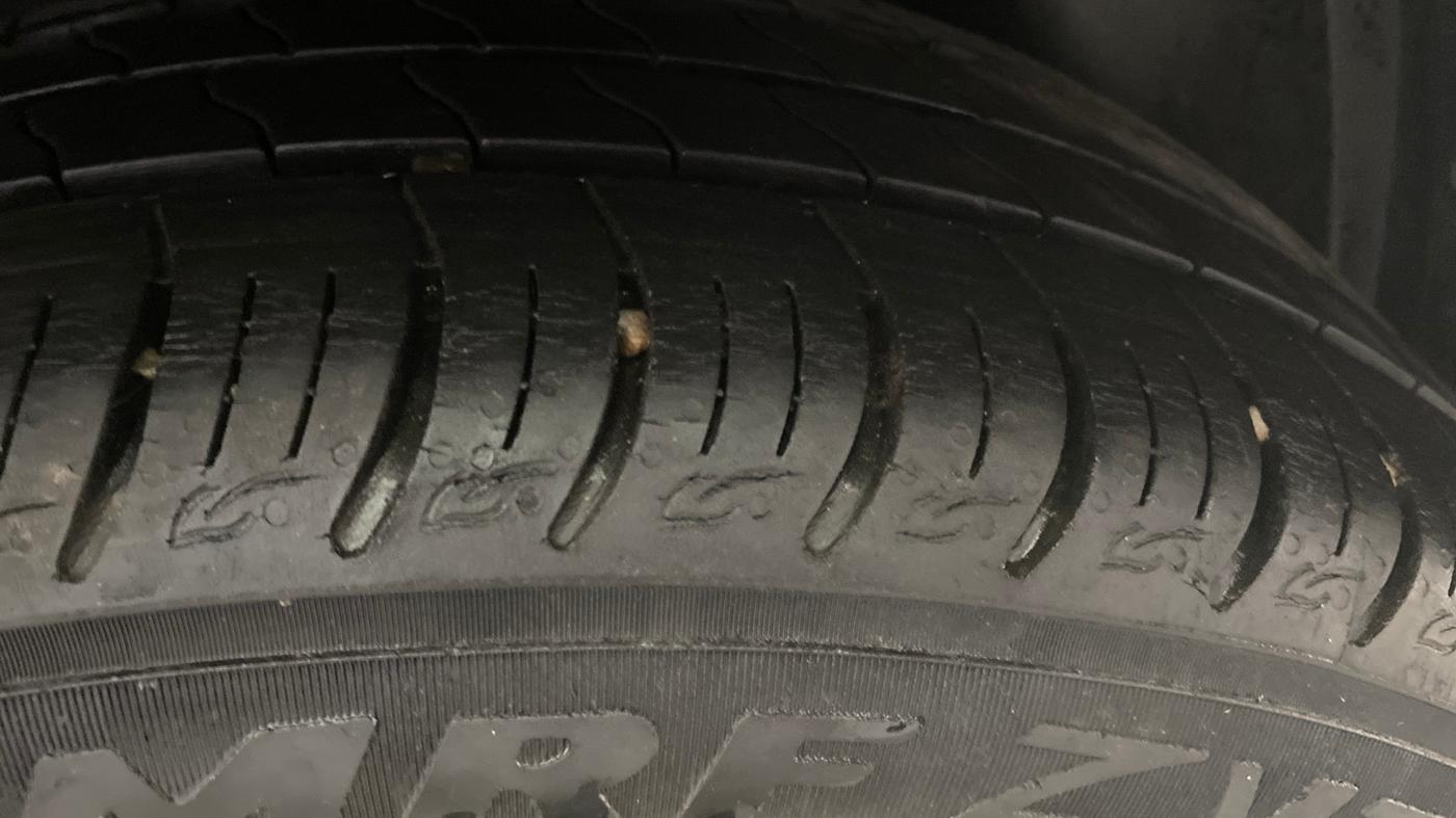 2021 Tata ALTROZ XZ PLUS I-TURBO PETROL, Petrol, Manual, 15,989 km, Left Rear Tyre Tread