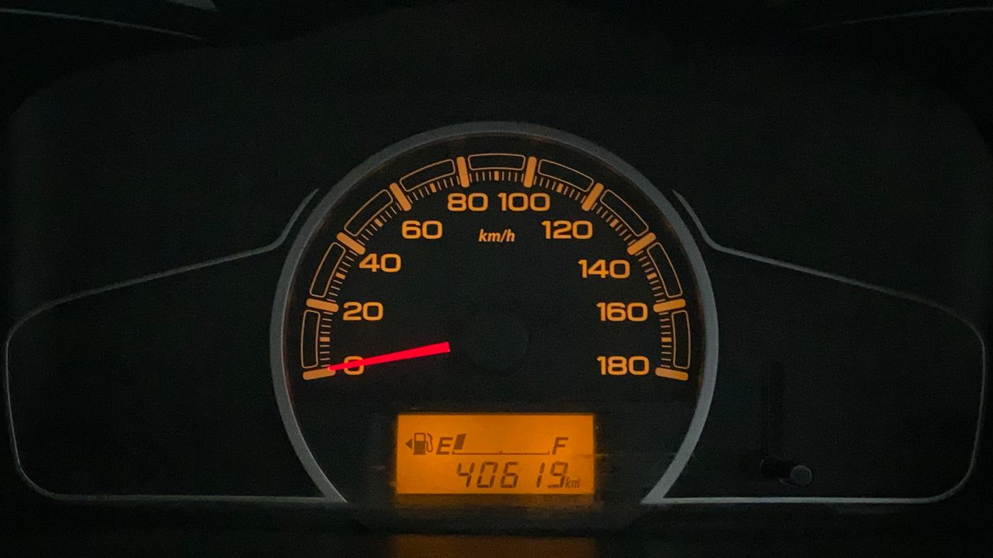 2021 Maruti Alto VXI PLUS, Petrol, Manual, 40,619 km, Odometer Image