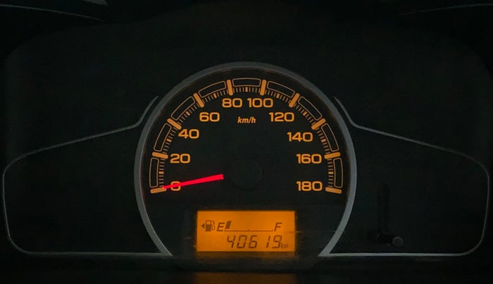 2021 Maruti Alto VXI PLUS, Petrol, Manual, 40,619 km, Odometer Image