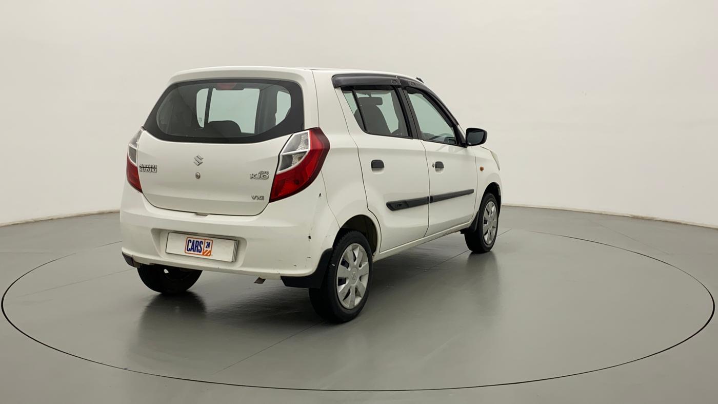 2017 Maruti Alto K10 VXI, Petrol, Manual, 34,853 km, Right Back Diagonal