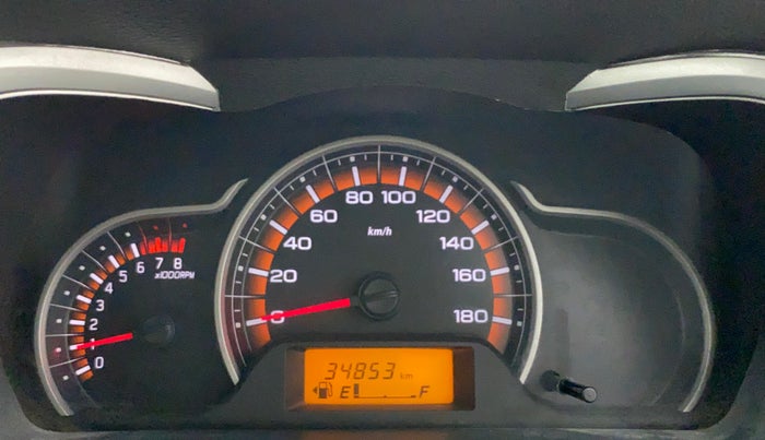 2017 Maruti Alto K10 VXI, Petrol, Manual, 34,853 km, Odometer Image