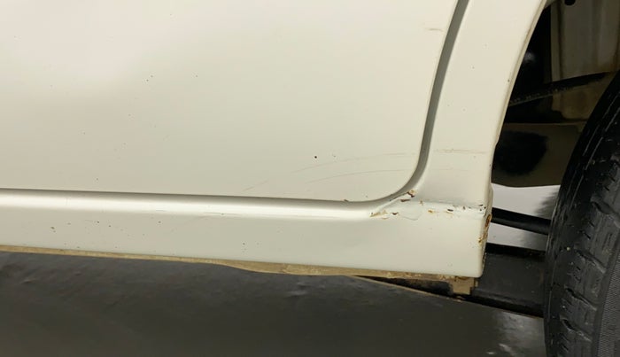 2017 Maruti Alto K10 VXI, Petrol, Manual, 34,853 km, Left running board - Slightly dented