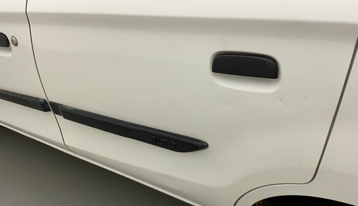 2017 Maruti Alto K10 VXI, Petrol, Manual, 34,853 km, Rear left door - Slightly dented