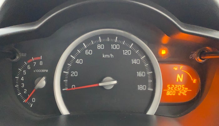 2015 Maruti Celerio ZXI AMT, Petrol, Automatic, 52,174 km, Odometer Image