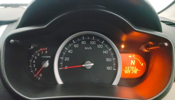 2015 Maruti Celerio VXI AMT, Petrol, Automatic, 43,781 km, Odometer Image