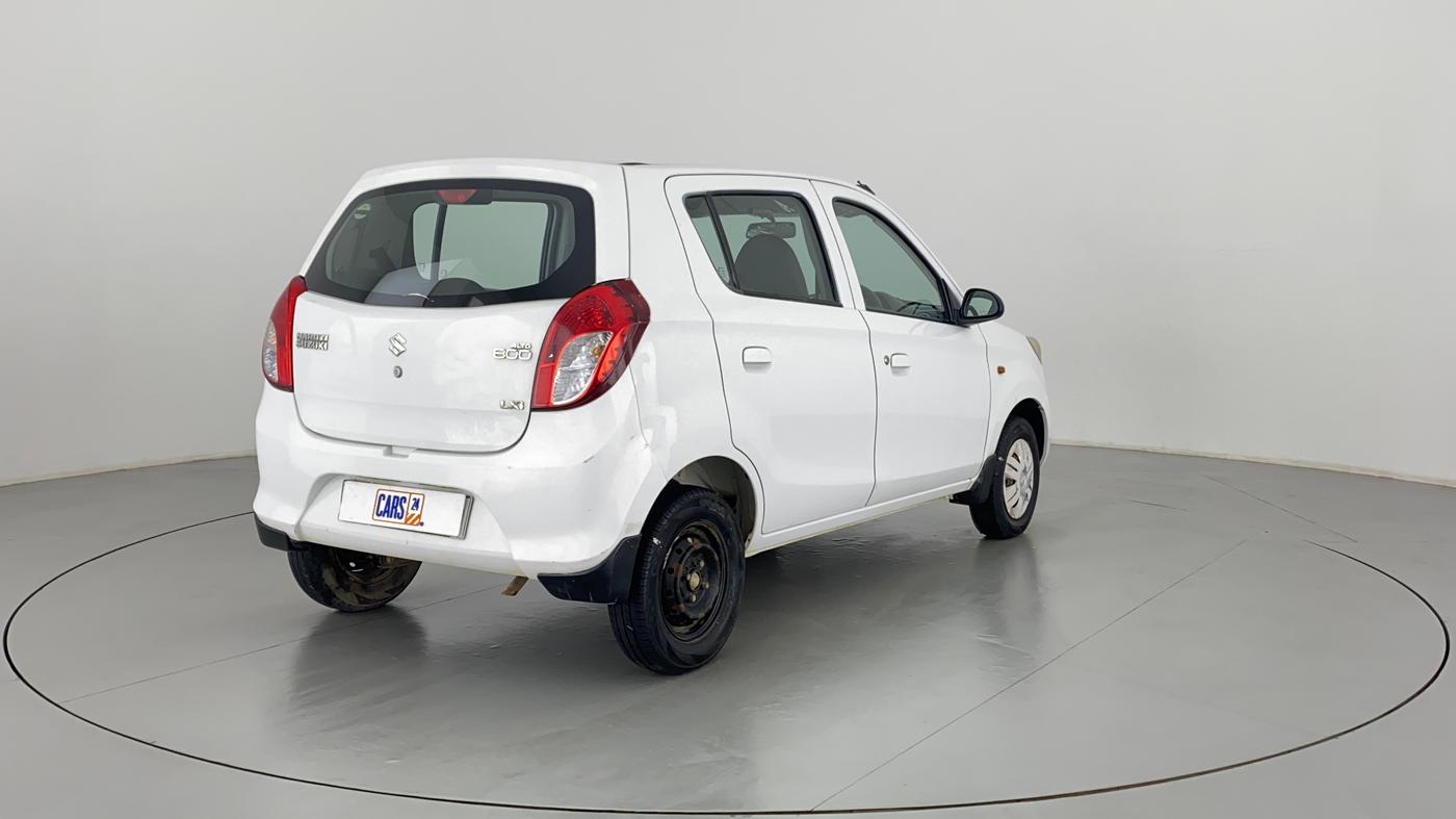 2013 Maruti Alto 800 LXI, Petrol, Manual, 24,636 km, Right Back Diagonal