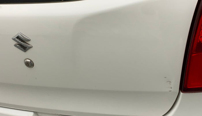 2020 Maruti Alto VXI, Petrol, Manual, 34,993 km, Dicky (Boot door) - Minor scratches