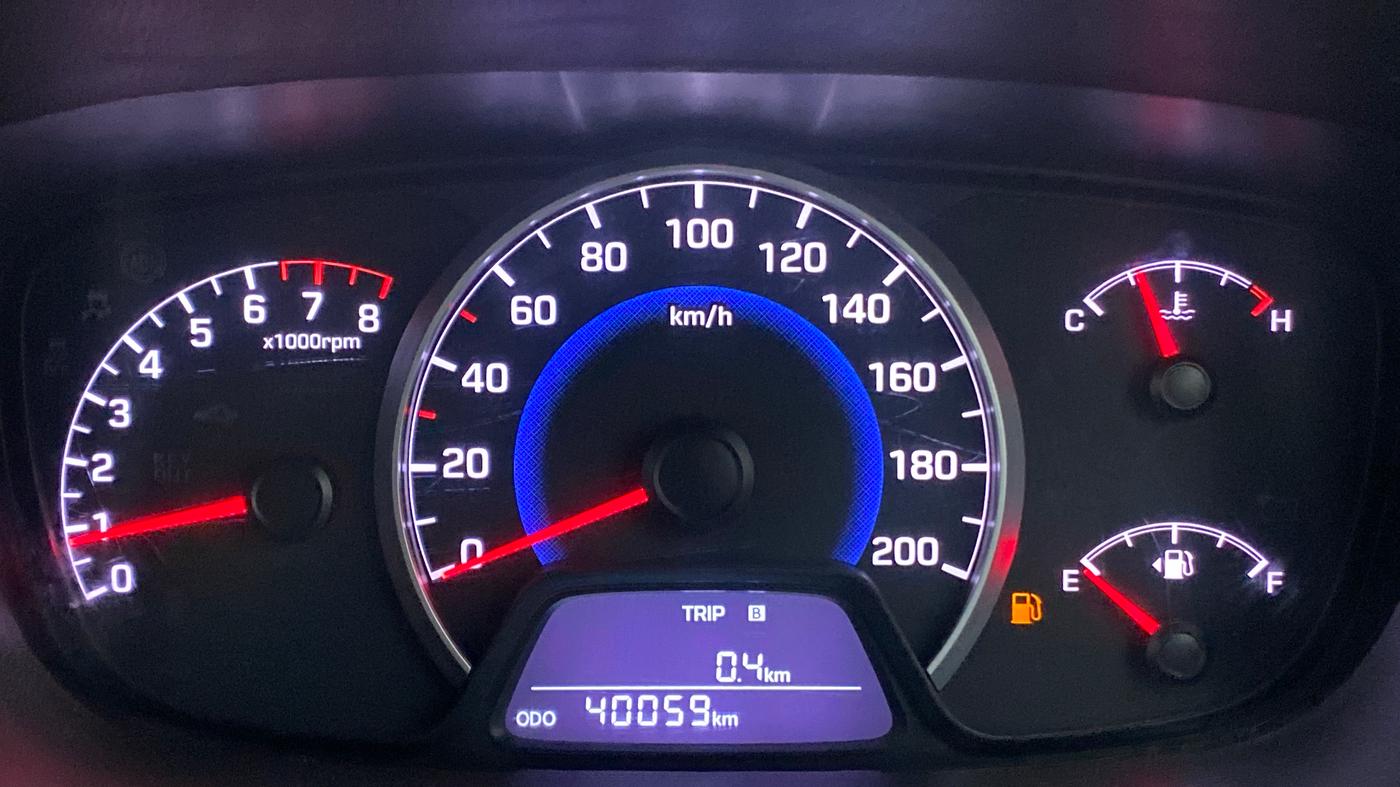 2013 Hyundai Grand i10 SPORTZ 1.2 KAPPA VTVT, Petrol, Manual, 40,200 km, Odometer Image