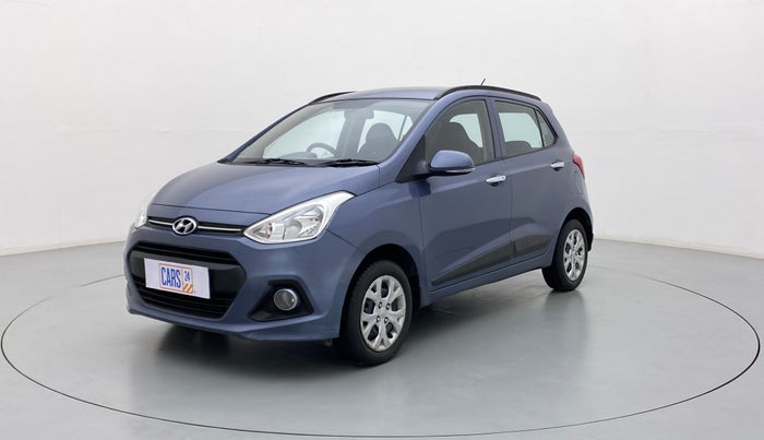 2013 Hyundai Grand i10 SPORTZ 1.2 KAPPA VTVT, Petrol, Manual, 40,200 km, Left Front Diagonal