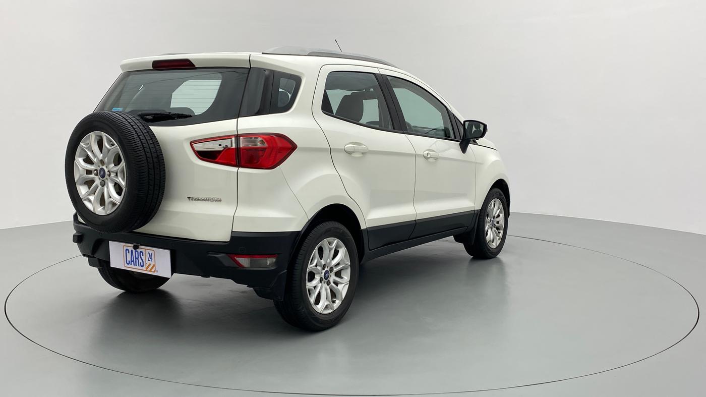 2014 Ford Ecosport 1.5 TITANIUM TI VCT AT, Petrol, Automatic, 49,396 km, Right Back Diagonal