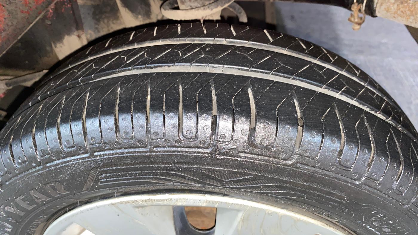 2018 Maruti Alto K10 VXI (O) AMT, Petrol, Automatic, 40,980 km, Left Rear Tyre Tread