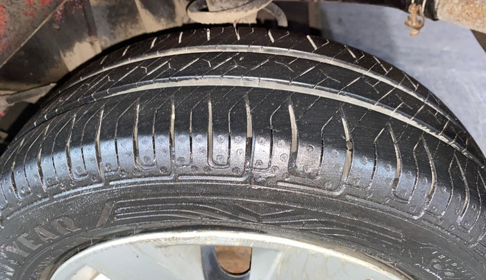 2018 Maruti Alto K10 VXI (O) AMT, Petrol, Automatic, 40,980 km, Left Rear Tyre Tread