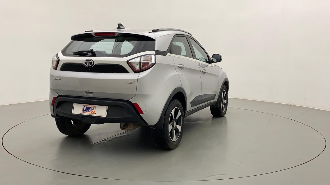 2019 Tata NEXON XZA PLUS PETROL, Petrol, Automatic, 9,848 km, Right Back Diagonal