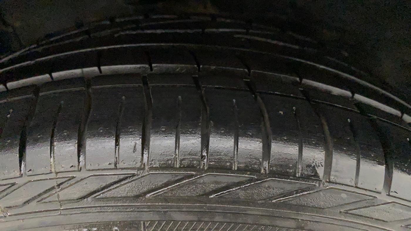 2019 Tata NEXON XZA PLUS PETROL, Petrol, Automatic, 9,848 km, Left Front Tyre Tread