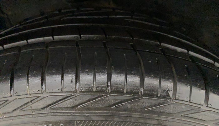2019 Tata NEXON XZA PLUS PETROL, Petrol, Automatic, 9,848 km, Left Front Tyre Tread