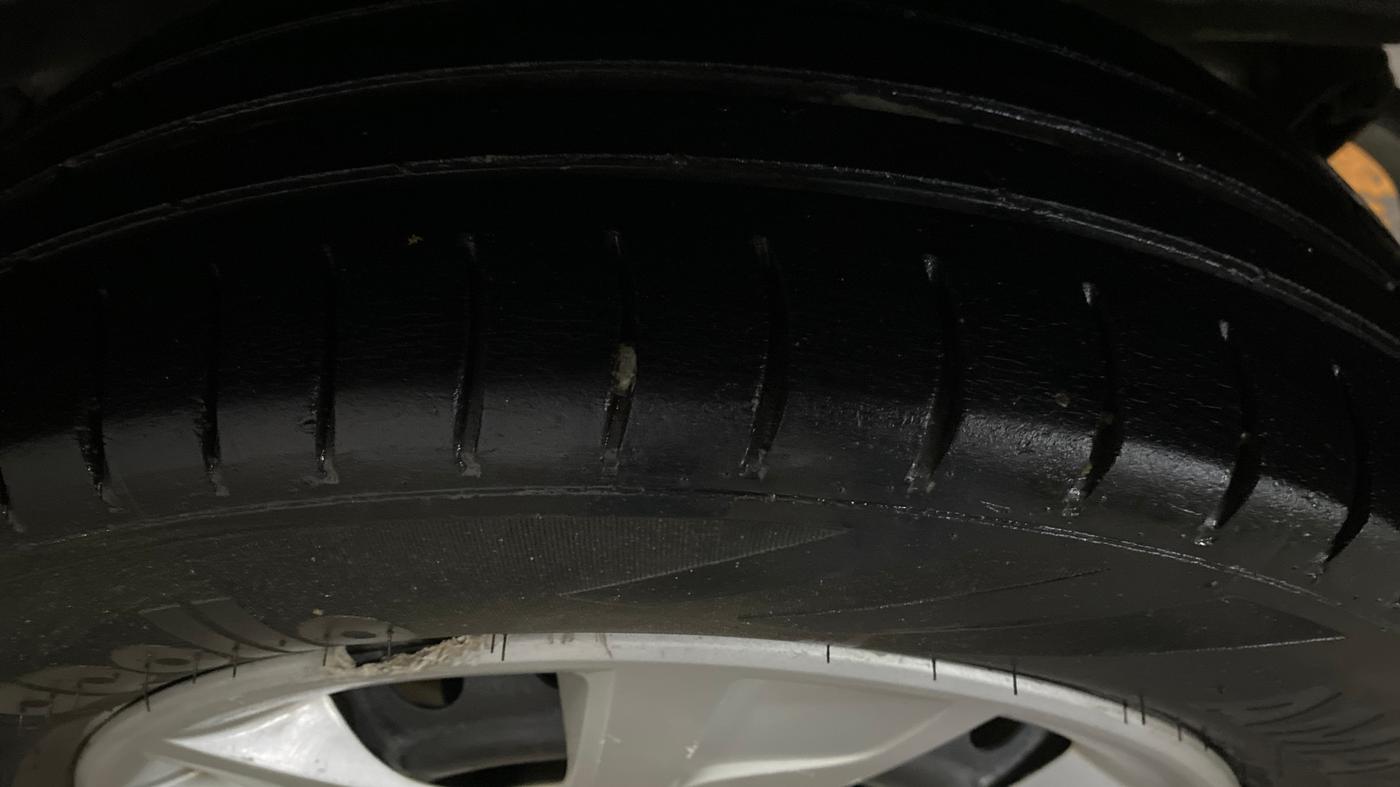2019 Renault Kwid RXT 0.8, Petrol, Manual, 84,612 km, Left Rear Tyre Tread