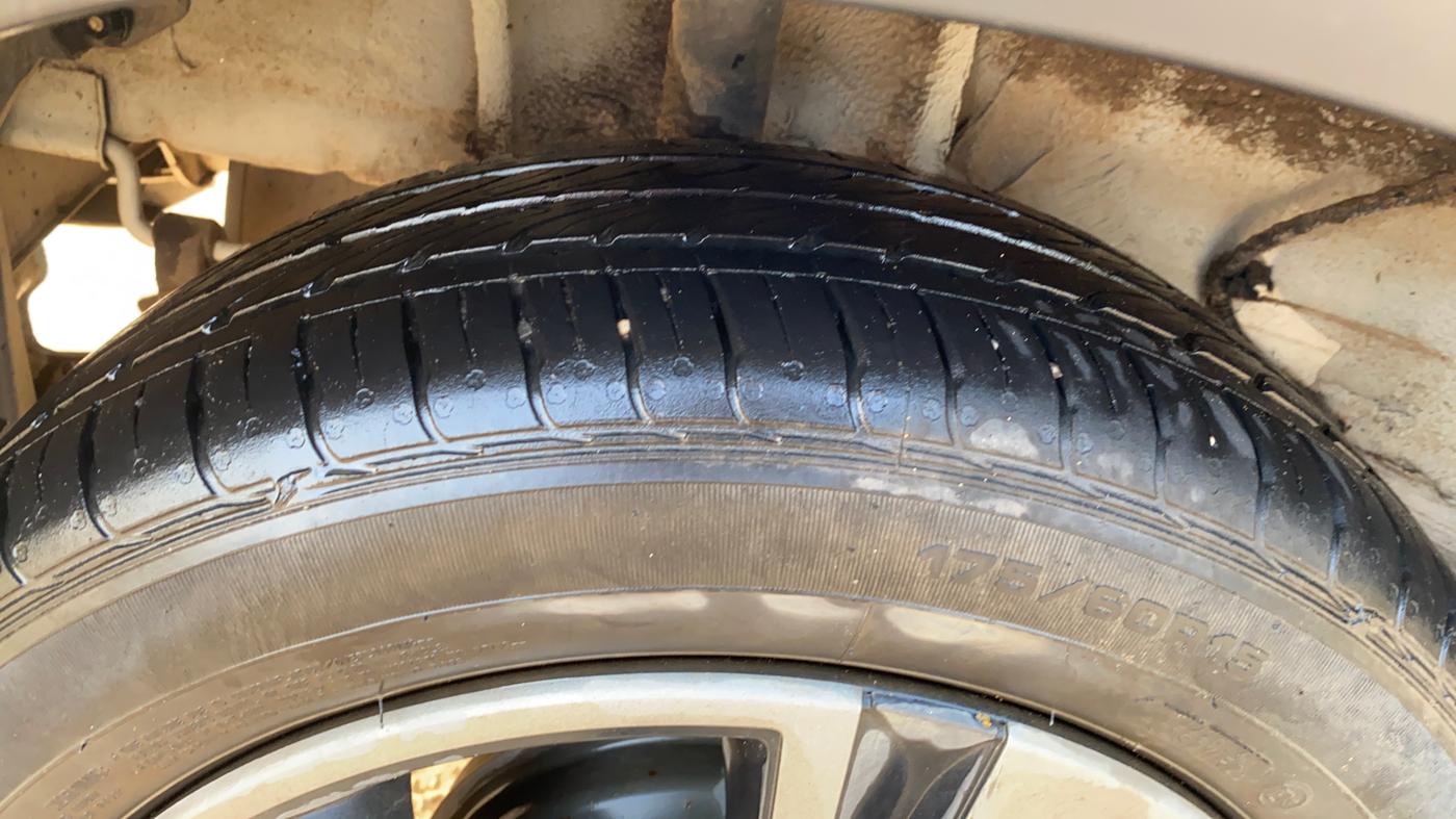 2022 Tata TIAGO NRG XZ AMT, Petrol, Automatic, 22,842 km, Right Rear Tyre Tread
