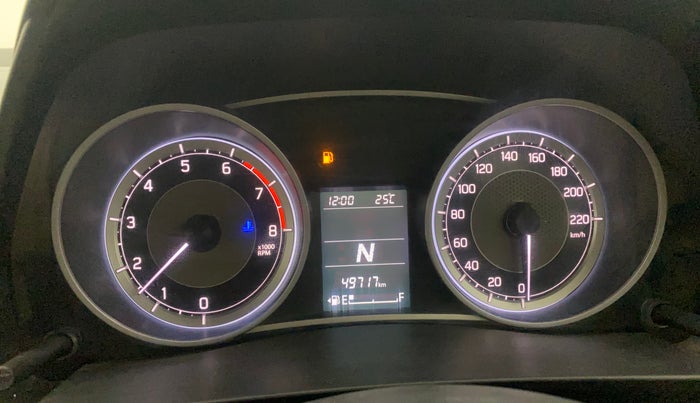 2020 Maruti Dzire VXI AMT, Petrol, Automatic, 49,713 km, Odometer Image