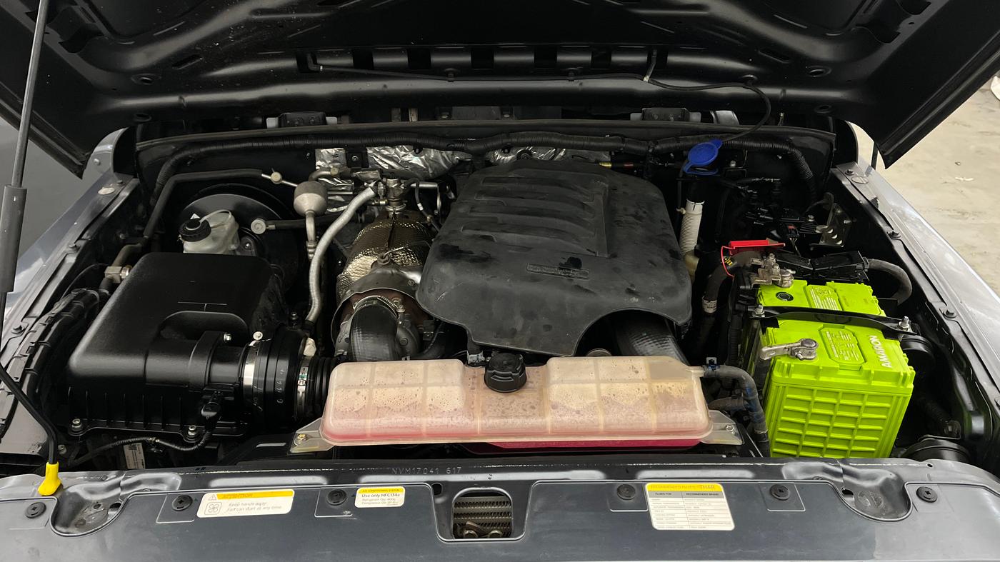 2021 Mahindra Thar LX D AT 4WD HT, Diesel, Automatic, 60,731 km, Engine View