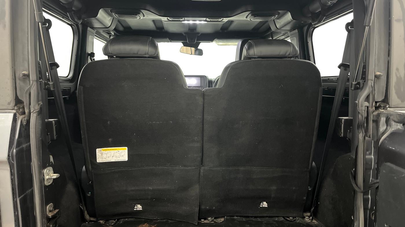 2021 Mahindra Thar LX D AT 4WD HT, Diesel, Automatic, 60,731 km, Boot Inside